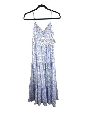 sachin and babi light blue dress Women Vintage Elegant Mesh Sheer Bee Embroidery A Line Dress Summer Midi  Long Dresses White S at Amazon Women's Clothing store